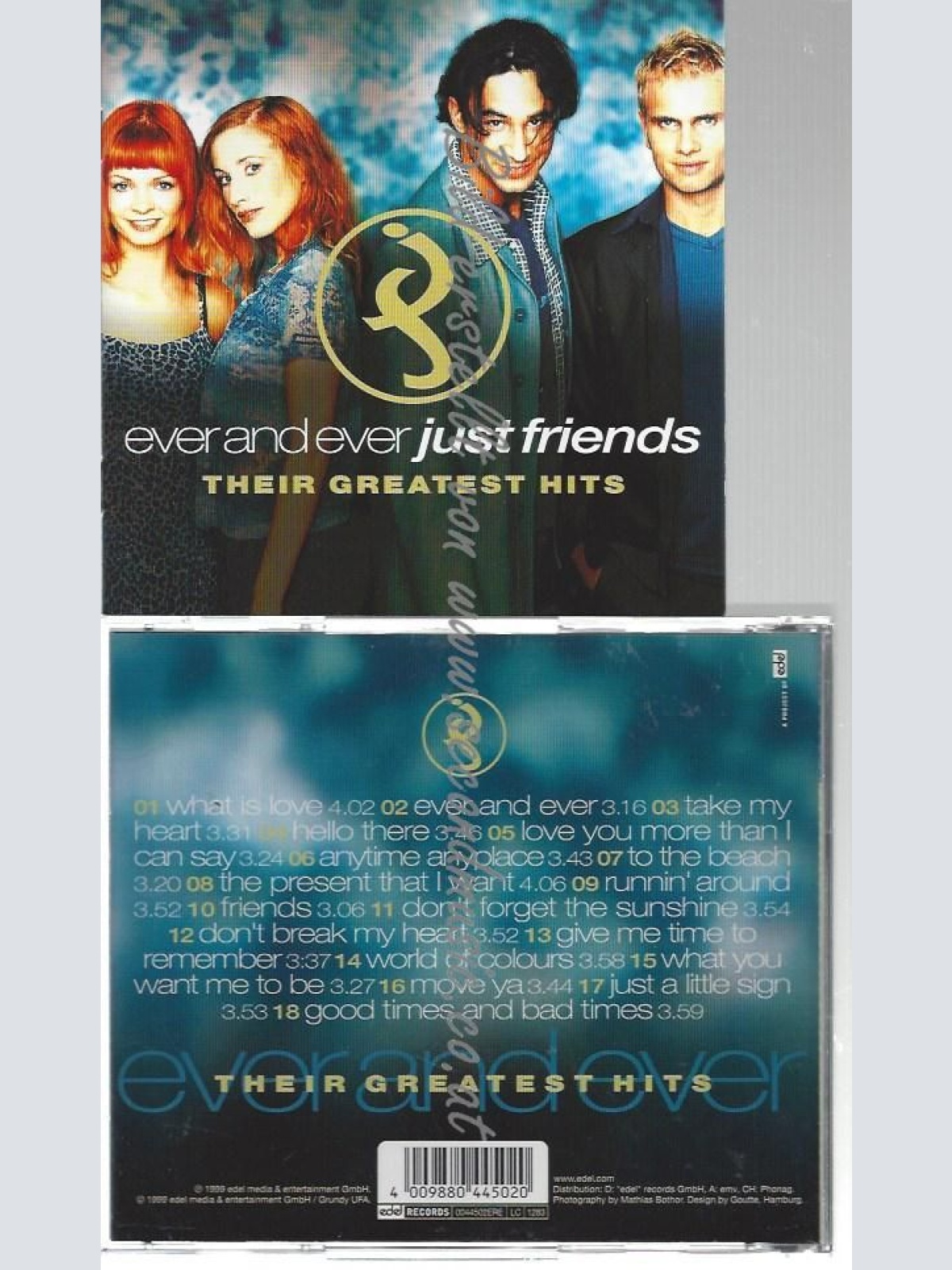 CD--JUST FRIENDS--    EVER AND EVER: THEIR GREATEST