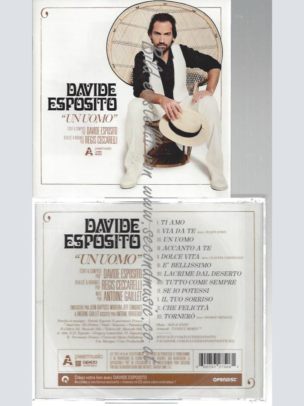 CD--Un Uomo // Davide Esposito