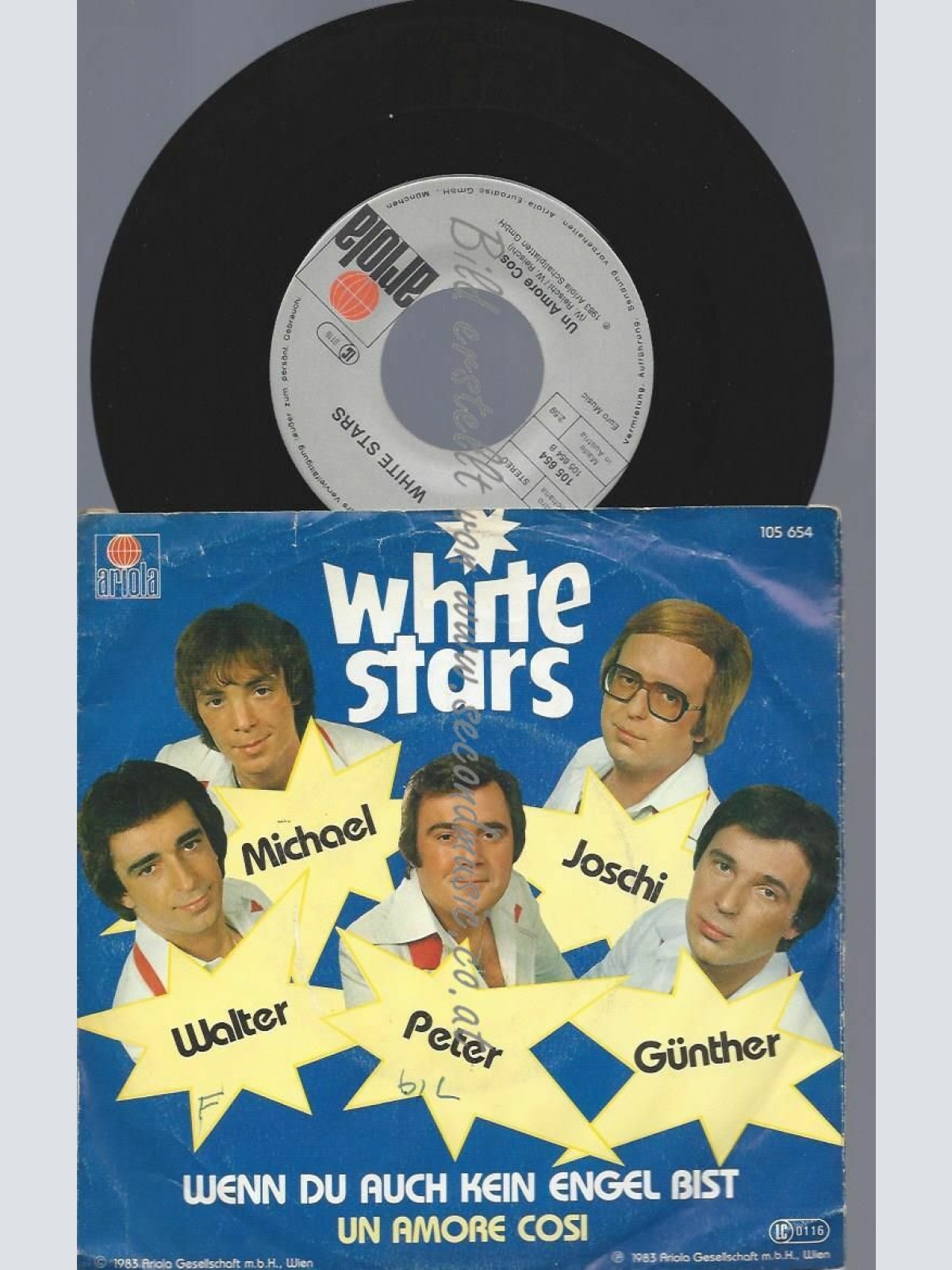 7" WHITE STARS WENN DU AUCH KEIN ENGEL BIST