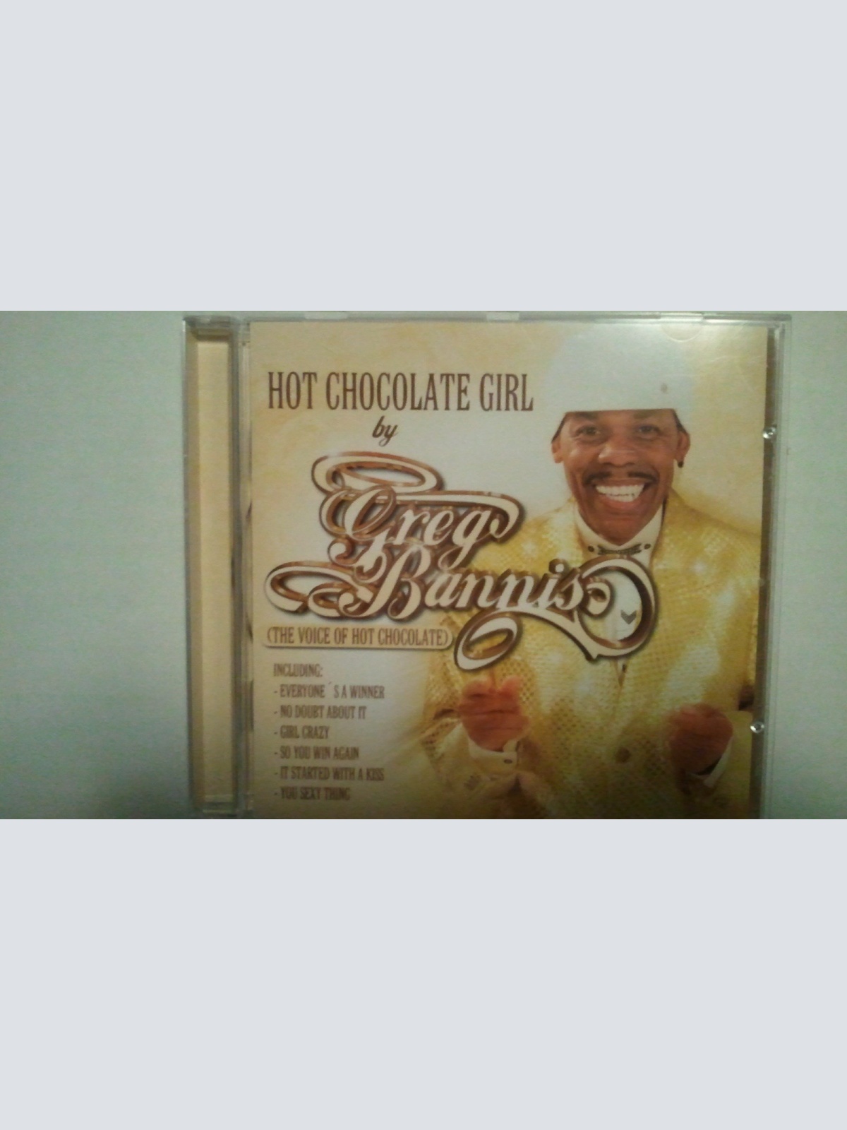 CD-- HOT CHOCOLADE GIRL BY GREG BANNIS-- ALBUM