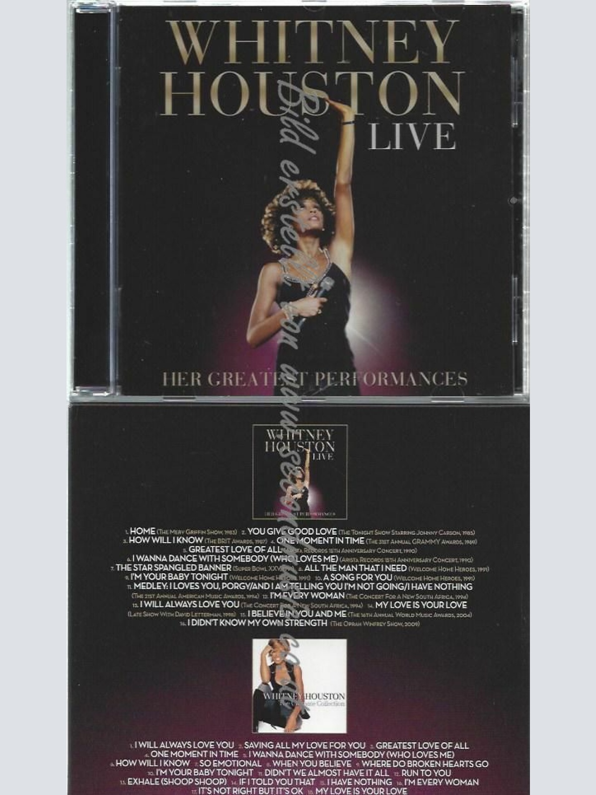 CD--WHITNEY HOUSTON--HER GREATEST PERFORMANCES