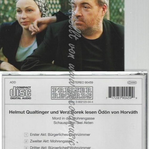 CD--HORVATH-- HELMUT QUALTINGER UND VERA BOREK LESEN ODÖN