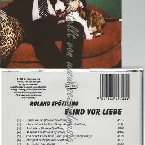 CD--ROLAND SPÖTLING | --BLIND VOR LIEBE