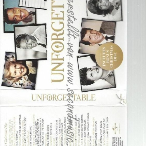 CD--VARIOUS [UNIVERSAL MUSIC TV]--UNFORGETTABLE
