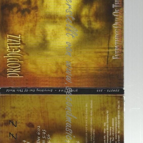 CD--PROPHETIZZ | --EVERYTHING OUT OF THIS WORLD