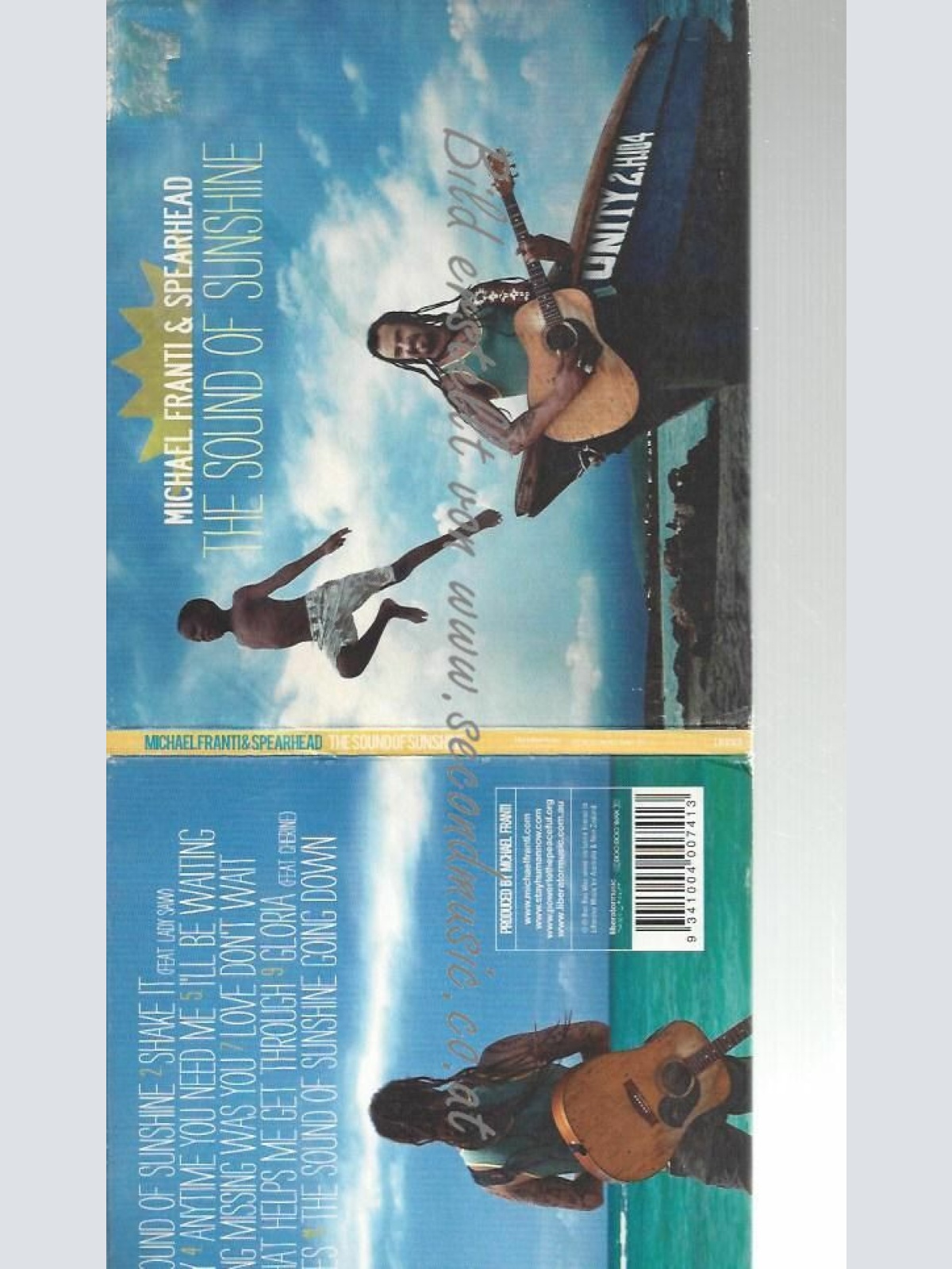 CD--MICHAEL FRANTI & SPEARHEAD--SOUND OF SUNSHINE,THE
