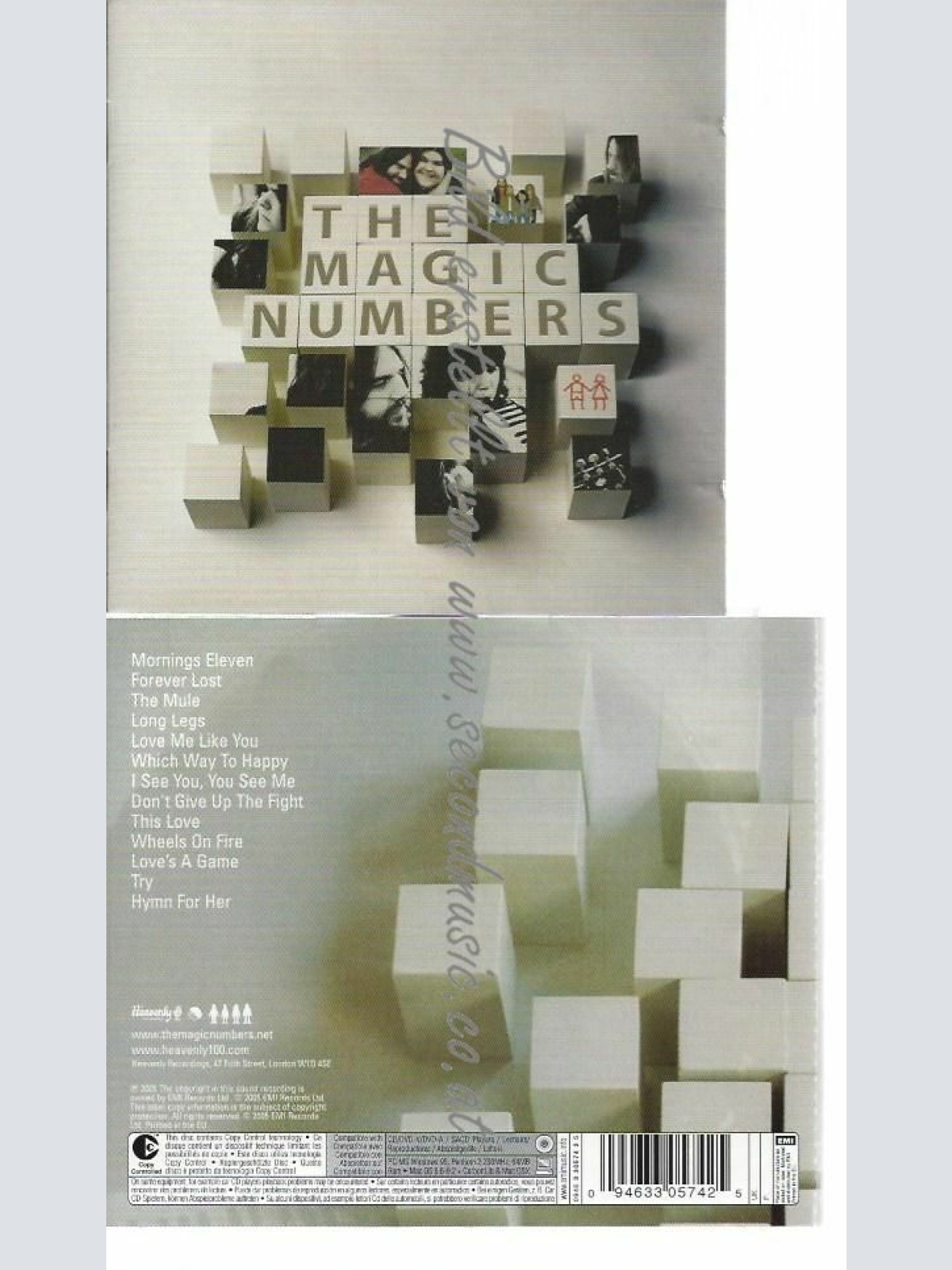 CD--THE MAGIC NUMBERS--THE MAGIC NUMBERS