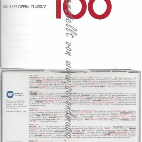 CD--BARBARA | -- 100 BEST OPERA CLASSICS