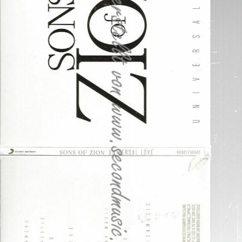 CD--SONS OF ZION--UNIVERSAL LOVE