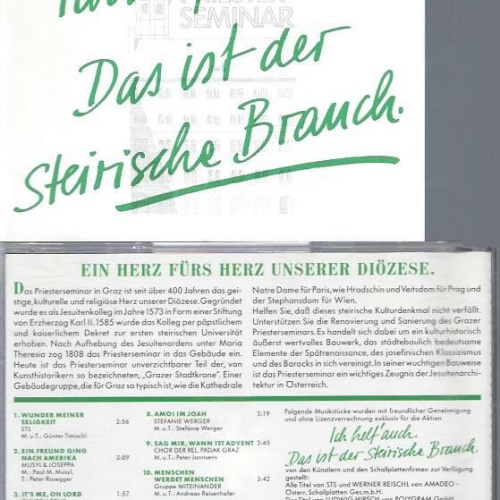 CD--ICH HELF AUCH DAS IST DER STEIRISCHE BRAUCH // STS // HIRSCH // WERGER