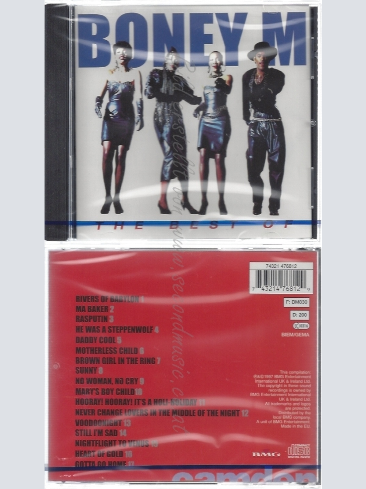 CD--NM-SEALED-BONEY M -1997- -- BEST OF