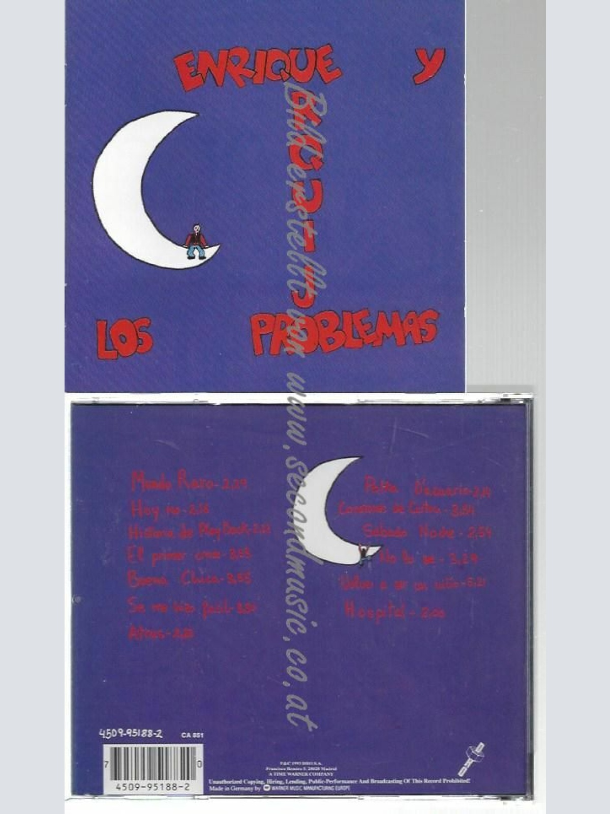 CD--ENRIQUE URQUIJO Y LOS PROBLEMAS--    ENRIQUE URQUIJO Y LOS PROBLEMAS