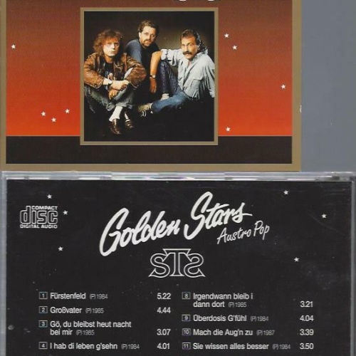 CD-- GOLDEN STARS STS // AUSTRO POP // CLUB
