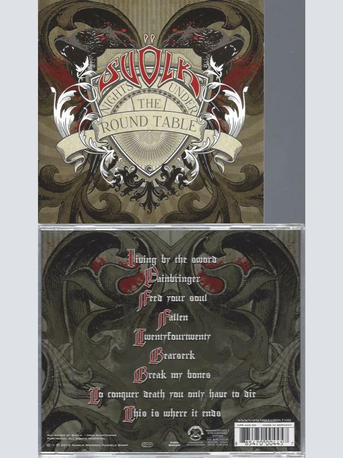 CD-- Svölk  Nights Under The Round Table