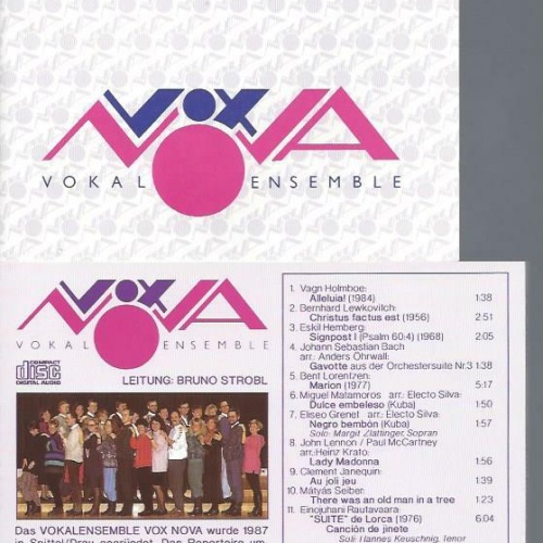 CD--VOX NOVA VOKALENSEMBLE