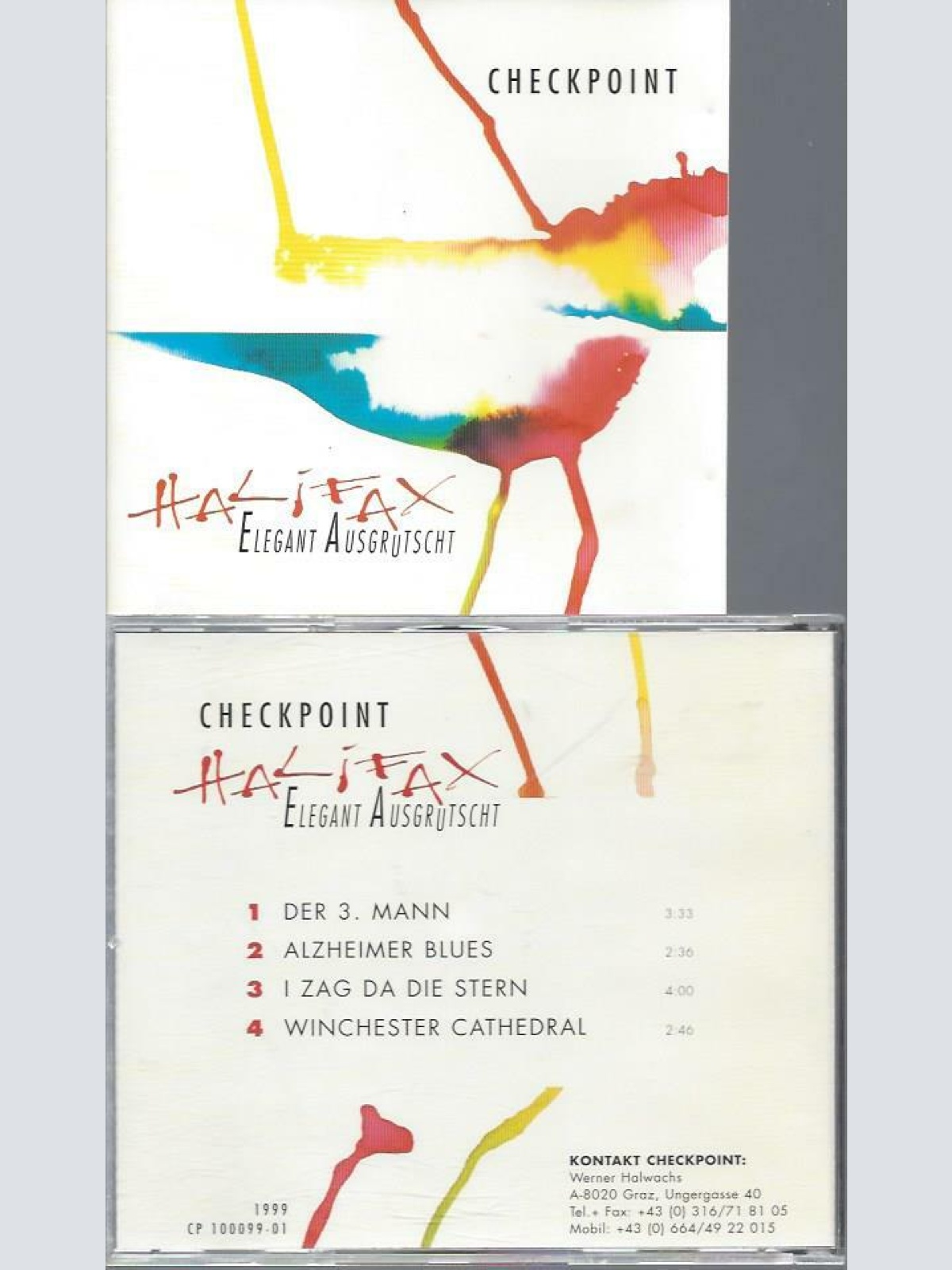 CD--HALIFAX ELEGANT AUSGRUTSCHT // CHECKPOINT