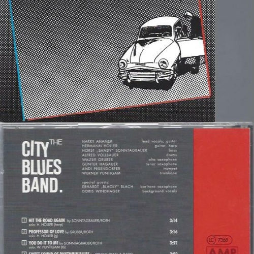 CD-- THE CITY BLUES BAND HIT ON THE ROAD AGAIN