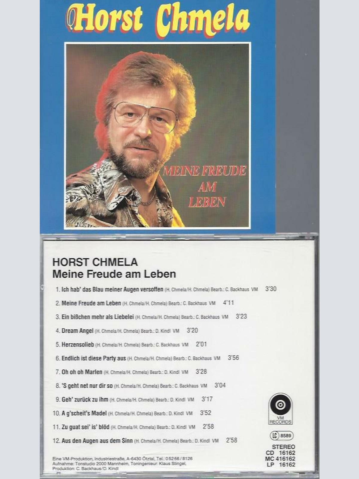 CD // HORST CHMELA  MEINE FREUDE AM LEBEN