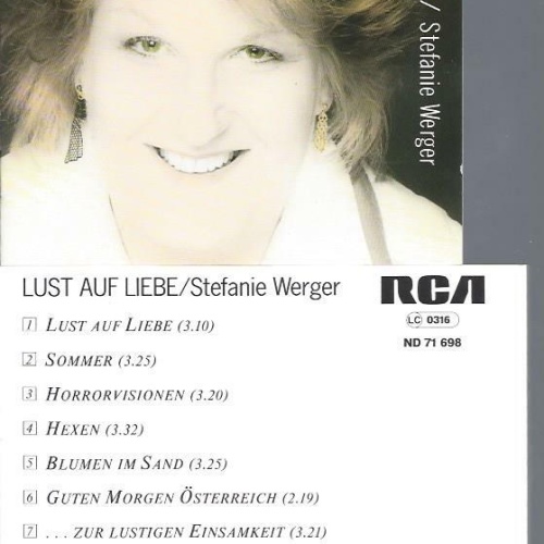 CD // STEFANIE WERGER LUST AUF LIEBE