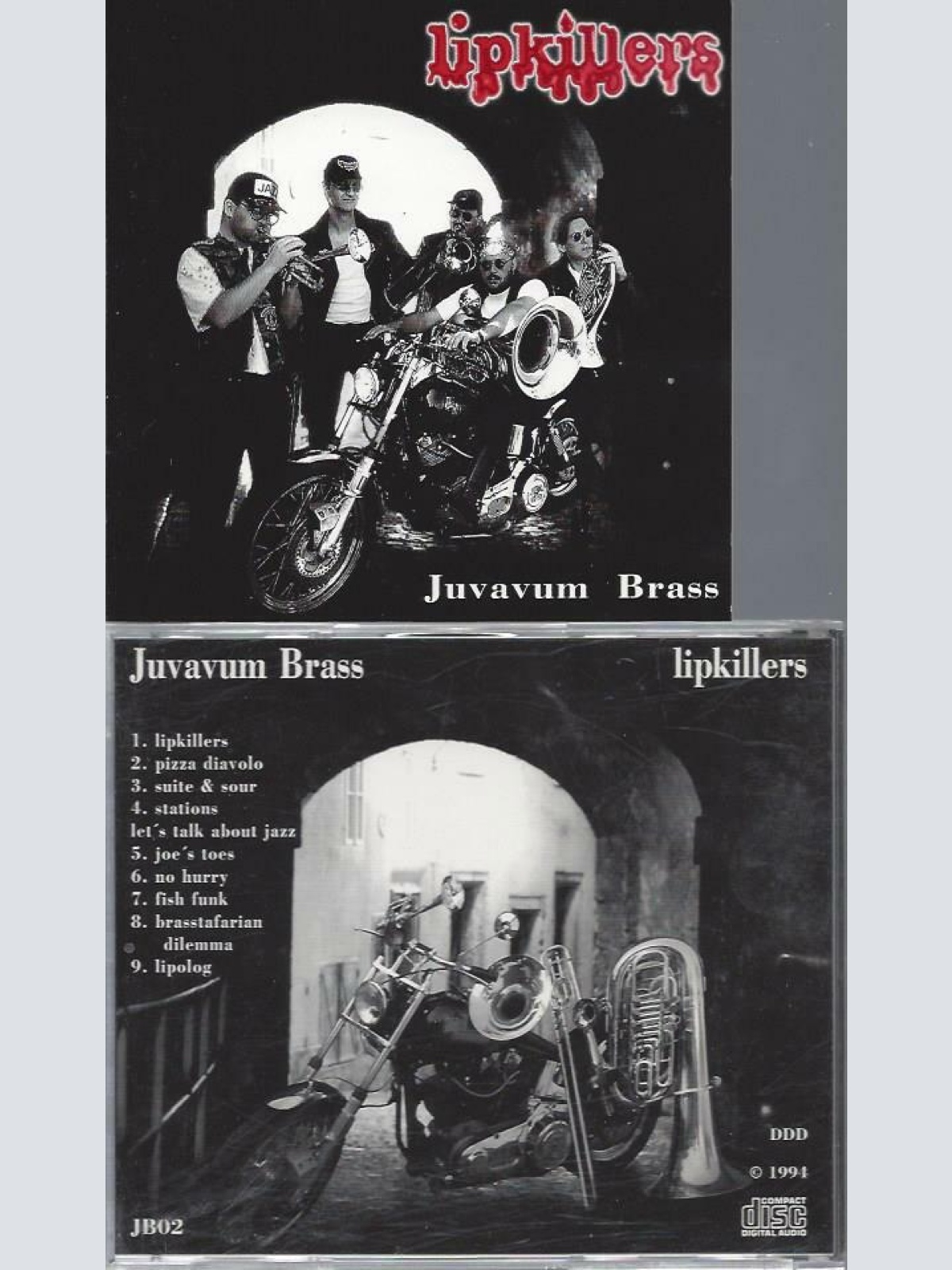 CD //  LIPKILLERS JUVAVUM BRASS