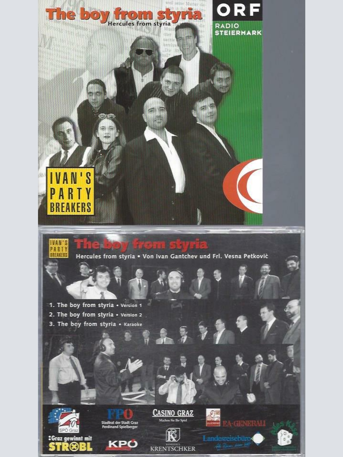 CD--IVAN'S PARTY BREAKERS THE BOY FROM STYRIA