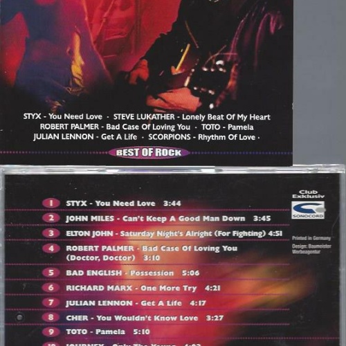 CD // MELODIE ROCK BEST OF ROCK