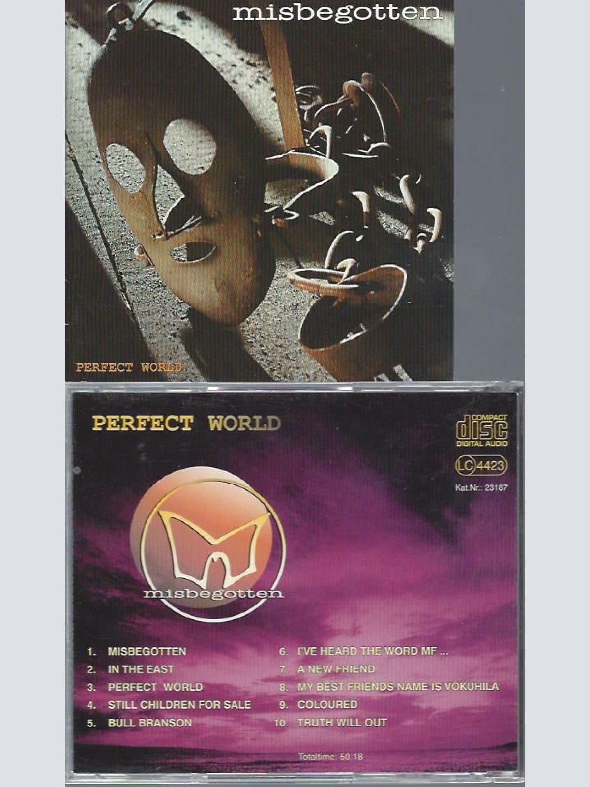 CD //  MISBEGOTTEN PERFECT WORLD