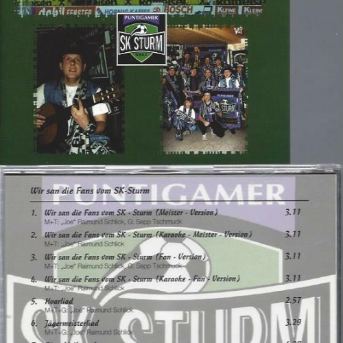 CD //  WIR SAN DIE FANS VOM SK STURM