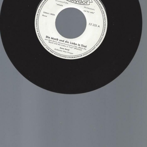 7" GENE REED DIE MUSIK UND DIE LIEBE IN TIROL // PROMO