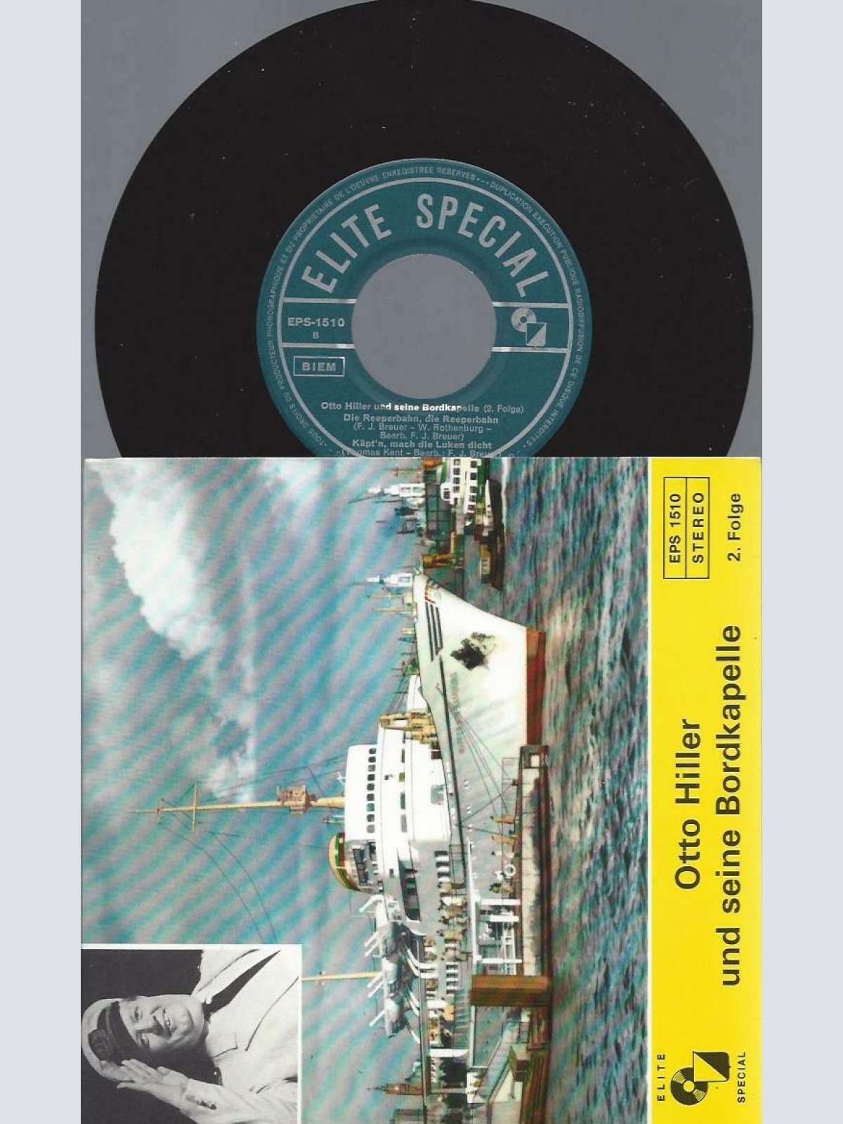 7" OTTO HILLER UND SEINE BORDKAPELLE 2 FOLGE