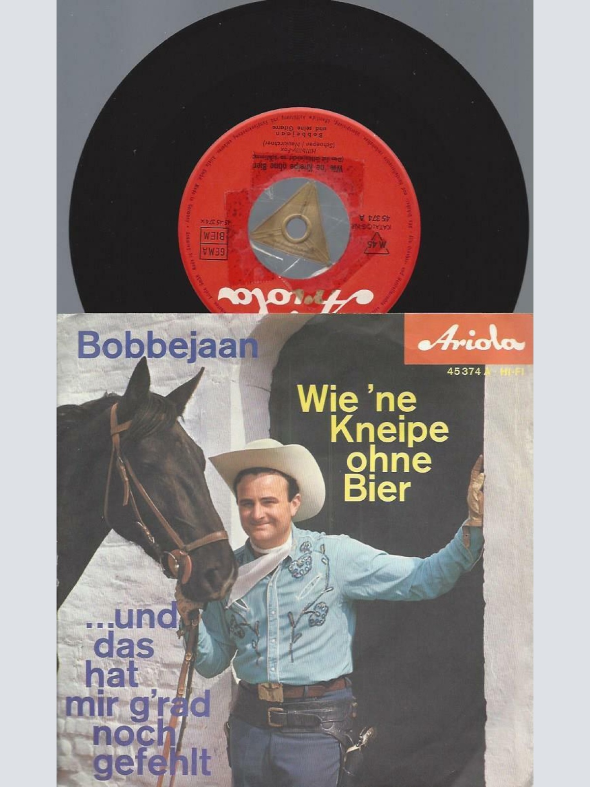 7"  BOBBEJAAN WIE NE KNEIPE OHNE BIER