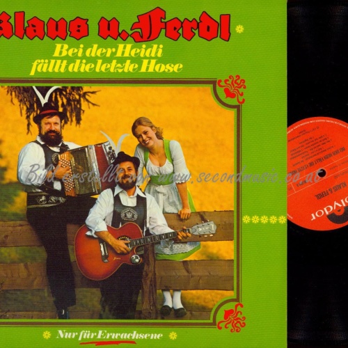 LP--KLAUS UND FERDL BEI DER HEIDI FÄLLT DIE LETZTE HOSE -- CLUB