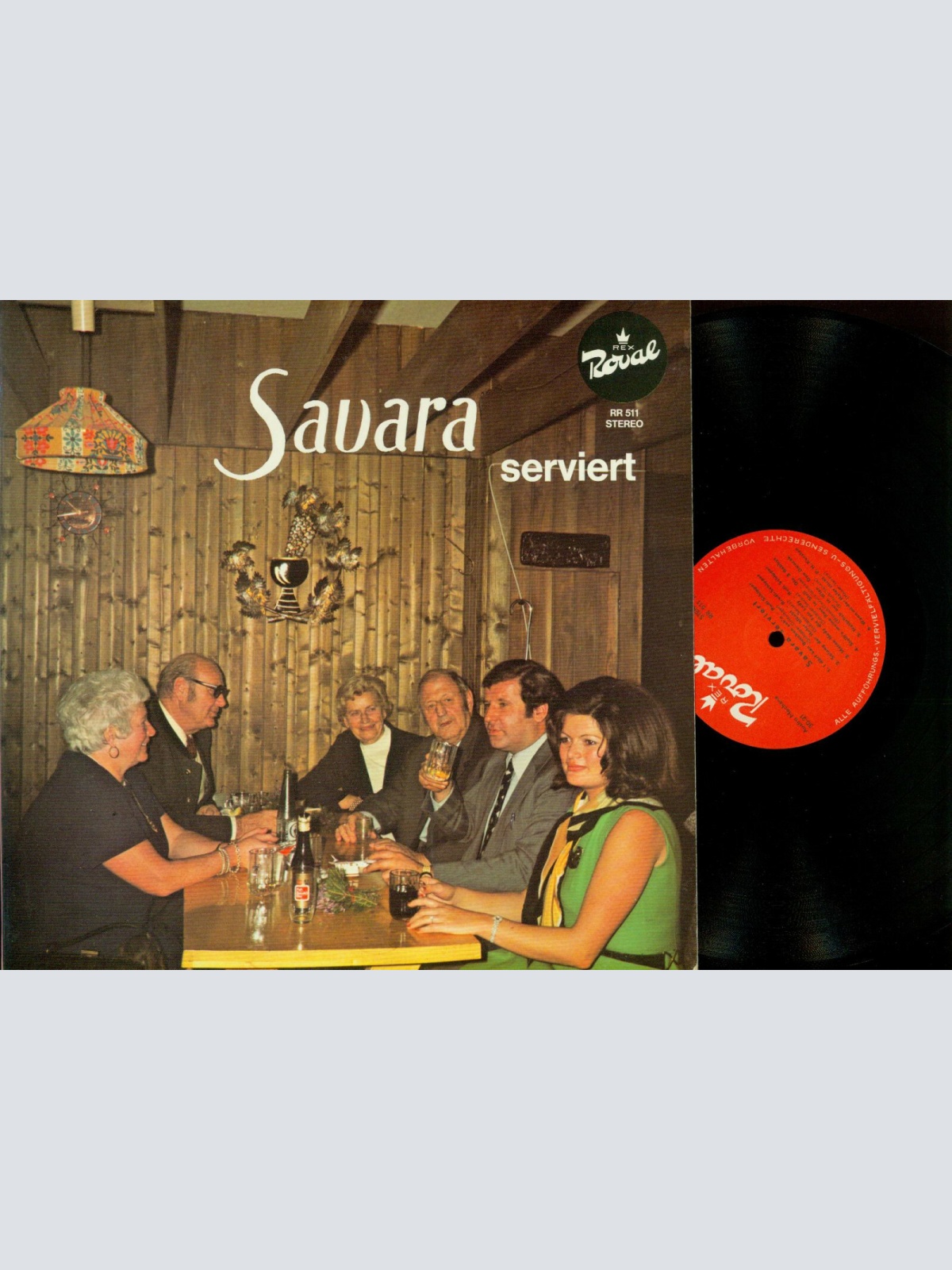 LP- SAVARA SERVIERT // RUDI SCHIPPER // KERSTEN  // REX ROYAL