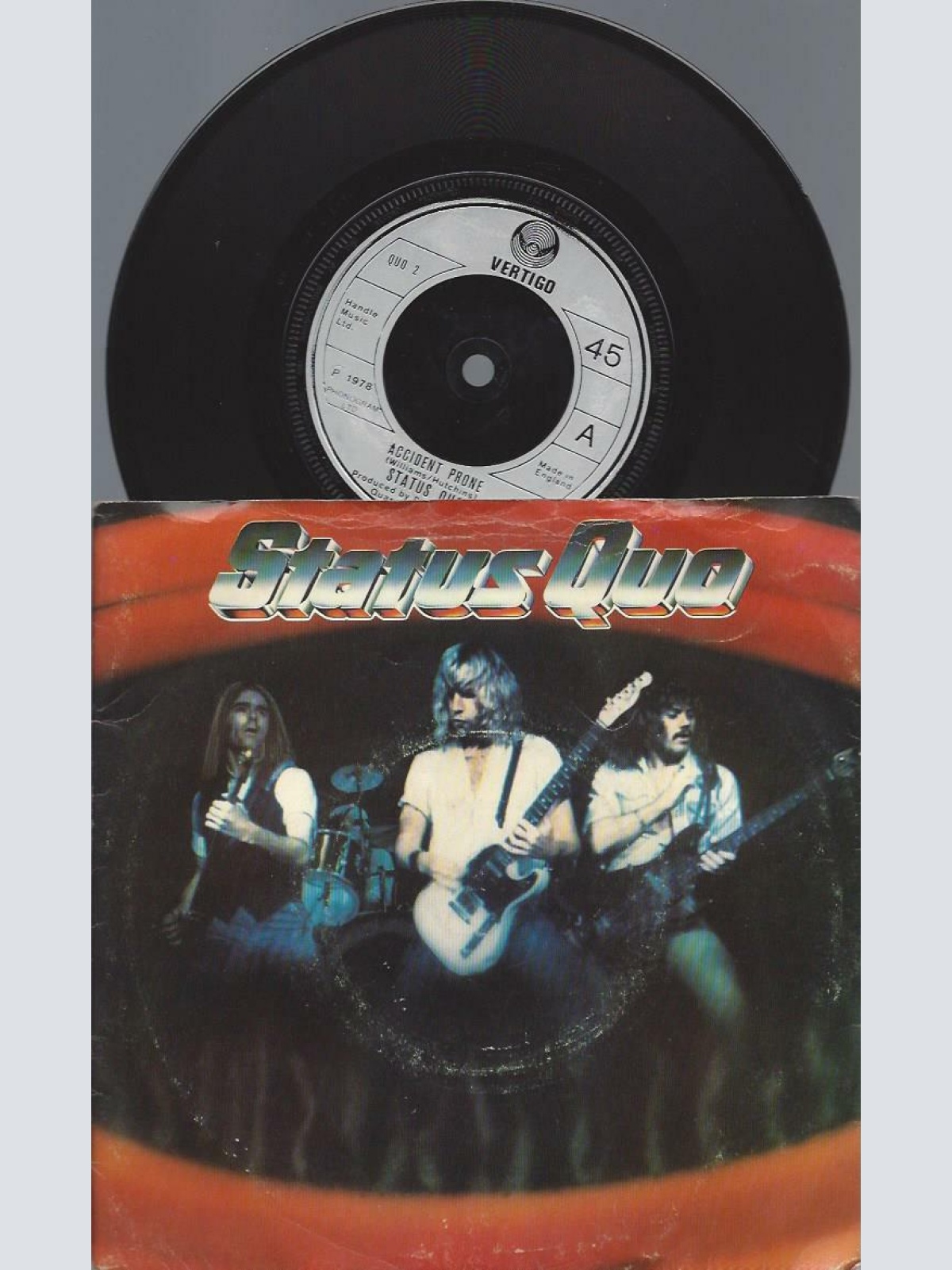 7"  Status Quo – Accident Prone