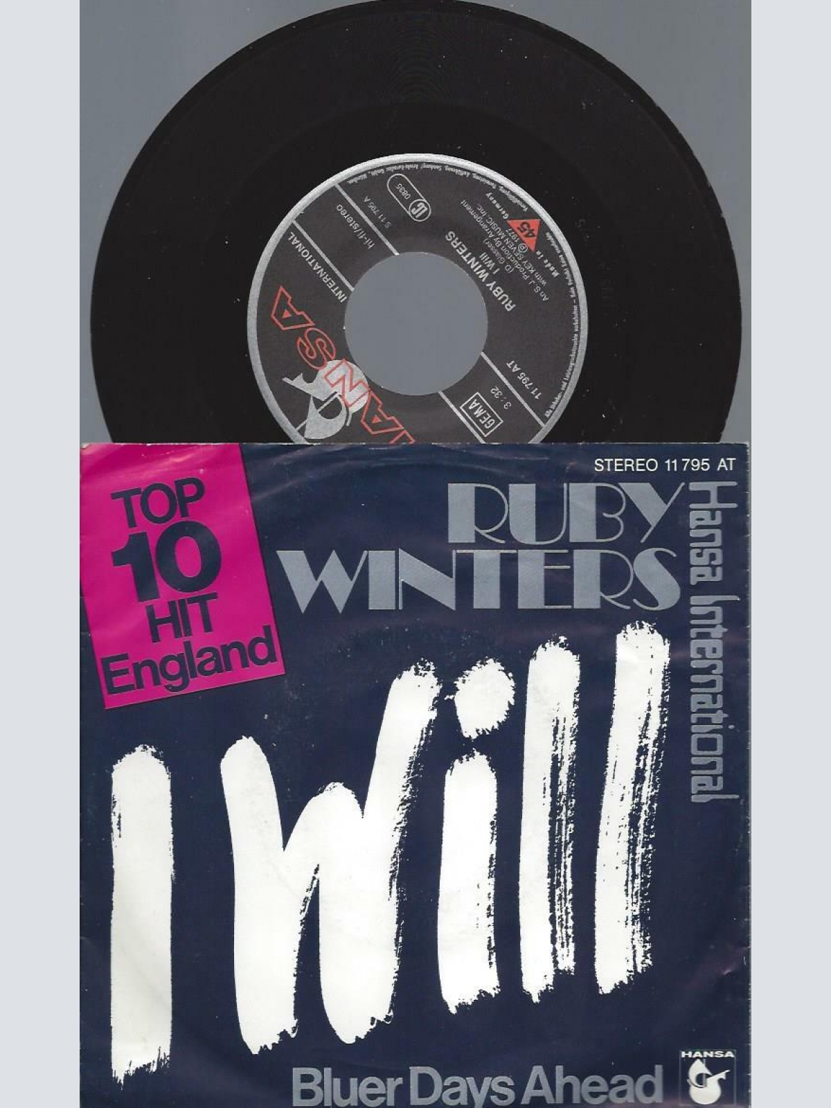 7"   Ruby Winters  I Will