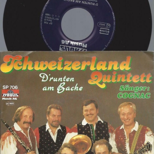 7"    Schweizerland Quintett  Wir Fahren Nach Paris