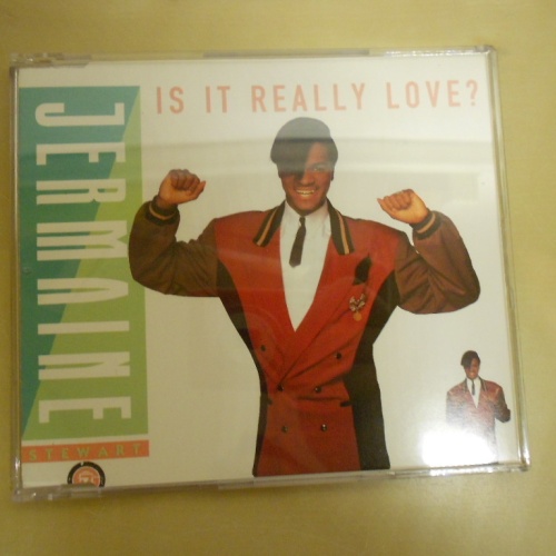 MAXI CD-- JERMAINE--IS IT REALLY LOVE--4 TRACKS--