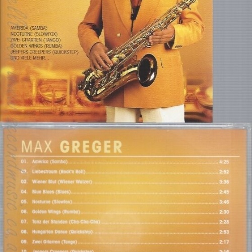 CD--MAX GREGER -- --- DIE GROSSE TANZPARTY