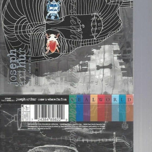 CD--JOSEPH ARTHUR | --COME TO WHERE I'M FROM