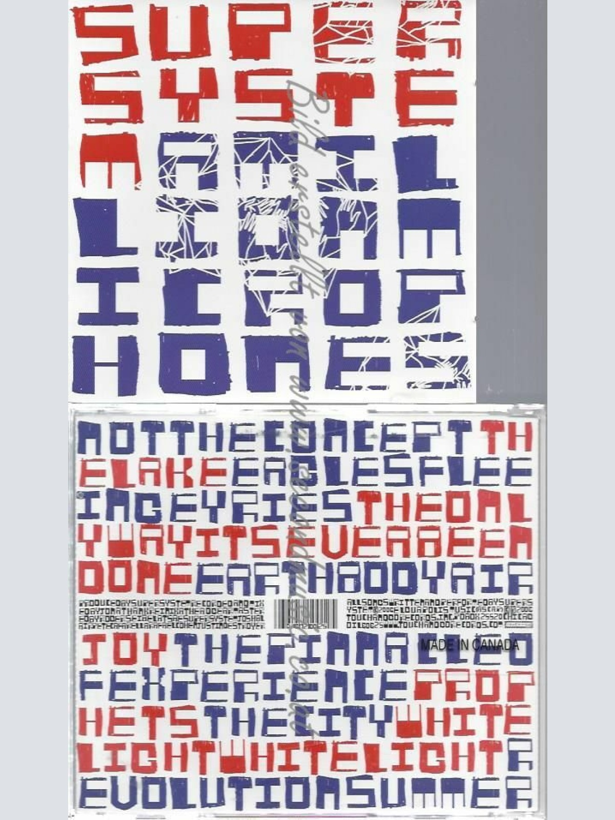 CD--SUPERSYSTEM | --A MILLION MICROPHONES