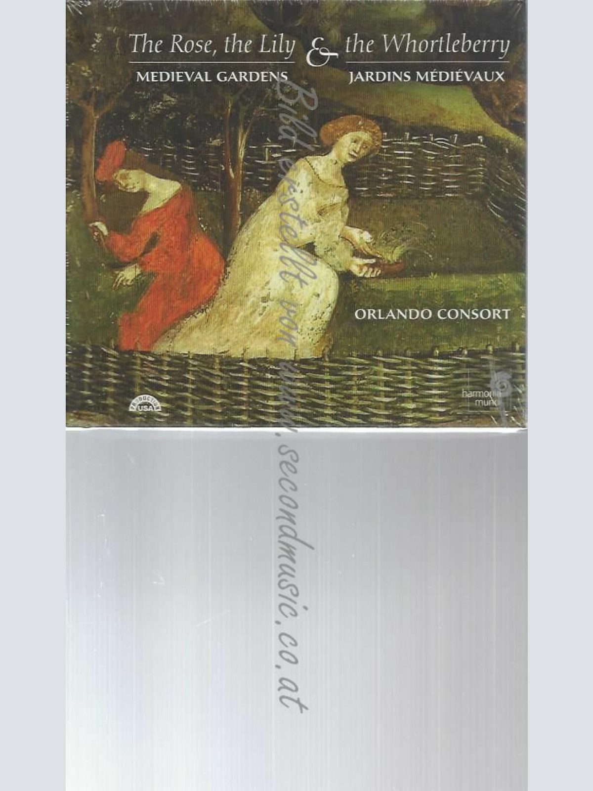 CD--ORLANDO CONSORT UND MITTELALTERLICH | --THE ROSE,THE LILY & THE WHORTLE...