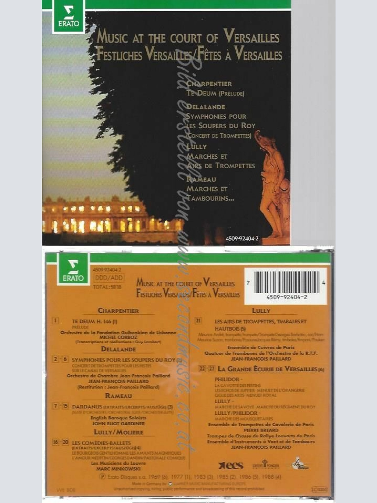 CD--VARIOUS | --FESTLICHES VERSAILLES