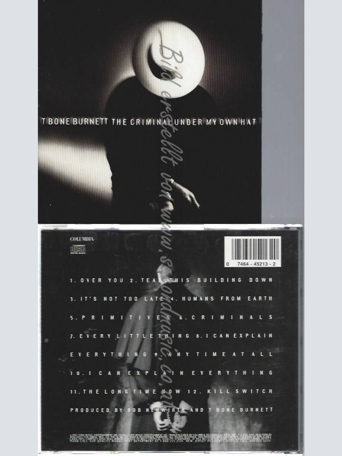 CD--T BONE BURNETT | --CRIMINAL UNDER MY OWN HAT