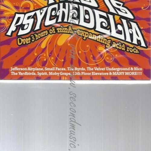 CD--VARIOUS | --THIS IS PSYCHEDELIA -- 3 CD Box