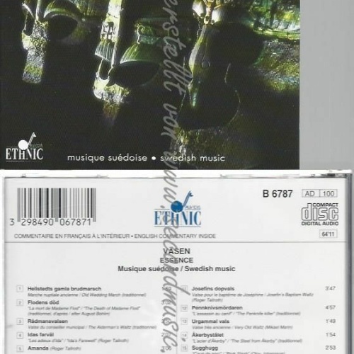 CD--ÄSEN ENSEMBLE/ VASEN | --SCHWEDEN