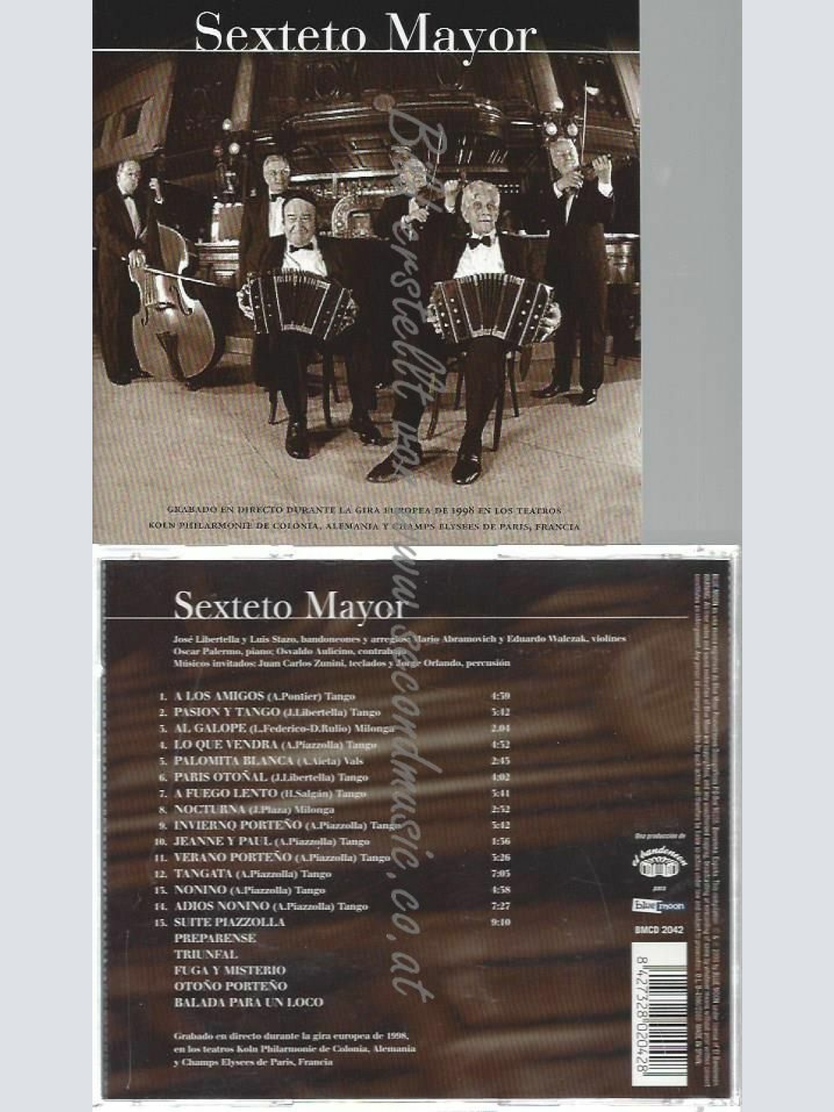 CD--SEXTETO MAYOR | --SEXTETO MAYOR LIVE