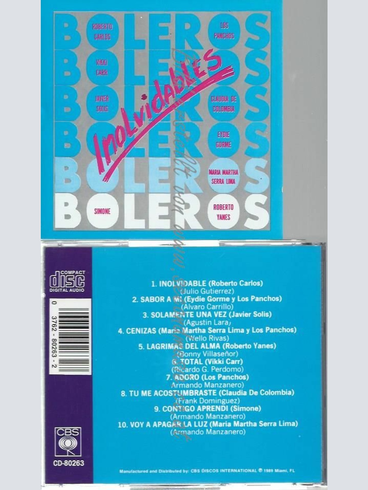 CD--VARIOUS ARTISTS | --BOLEROS ROMANTICOS