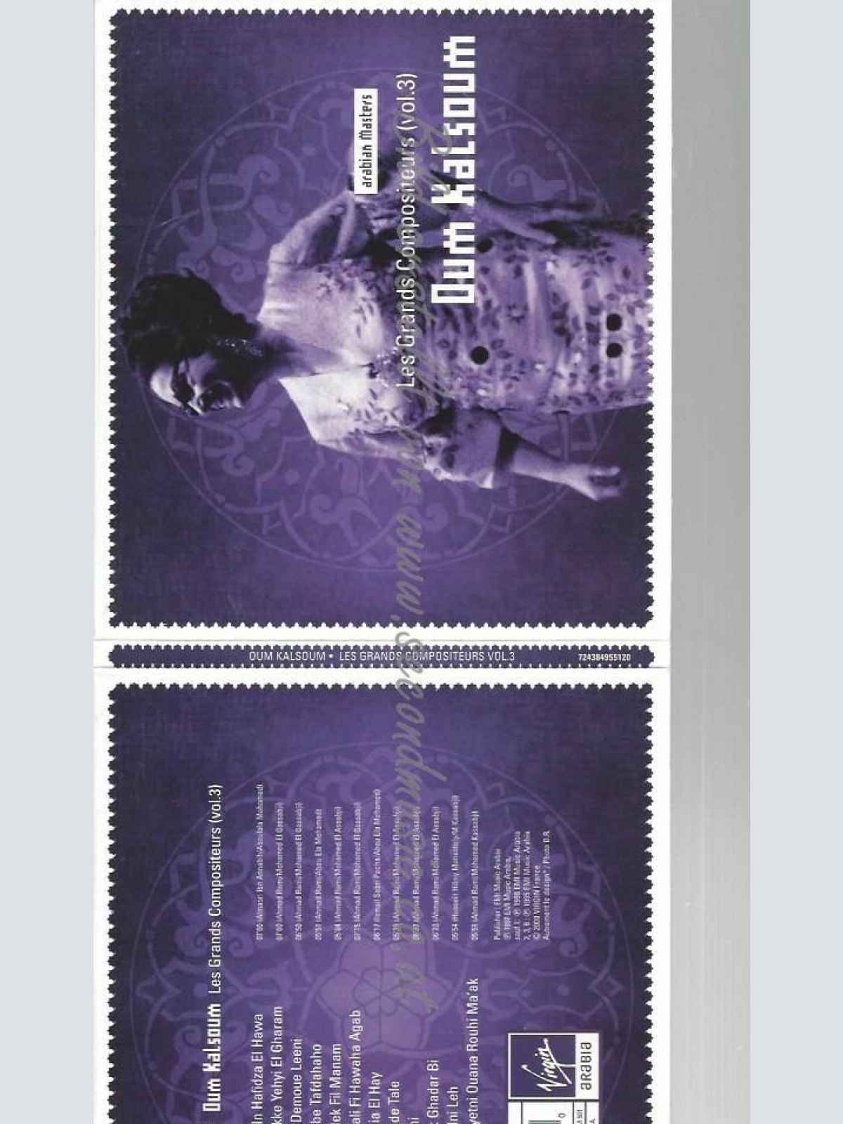 CD--OUM KALSOUM | --LES GRANDS COMPOSITEURS VOL.3