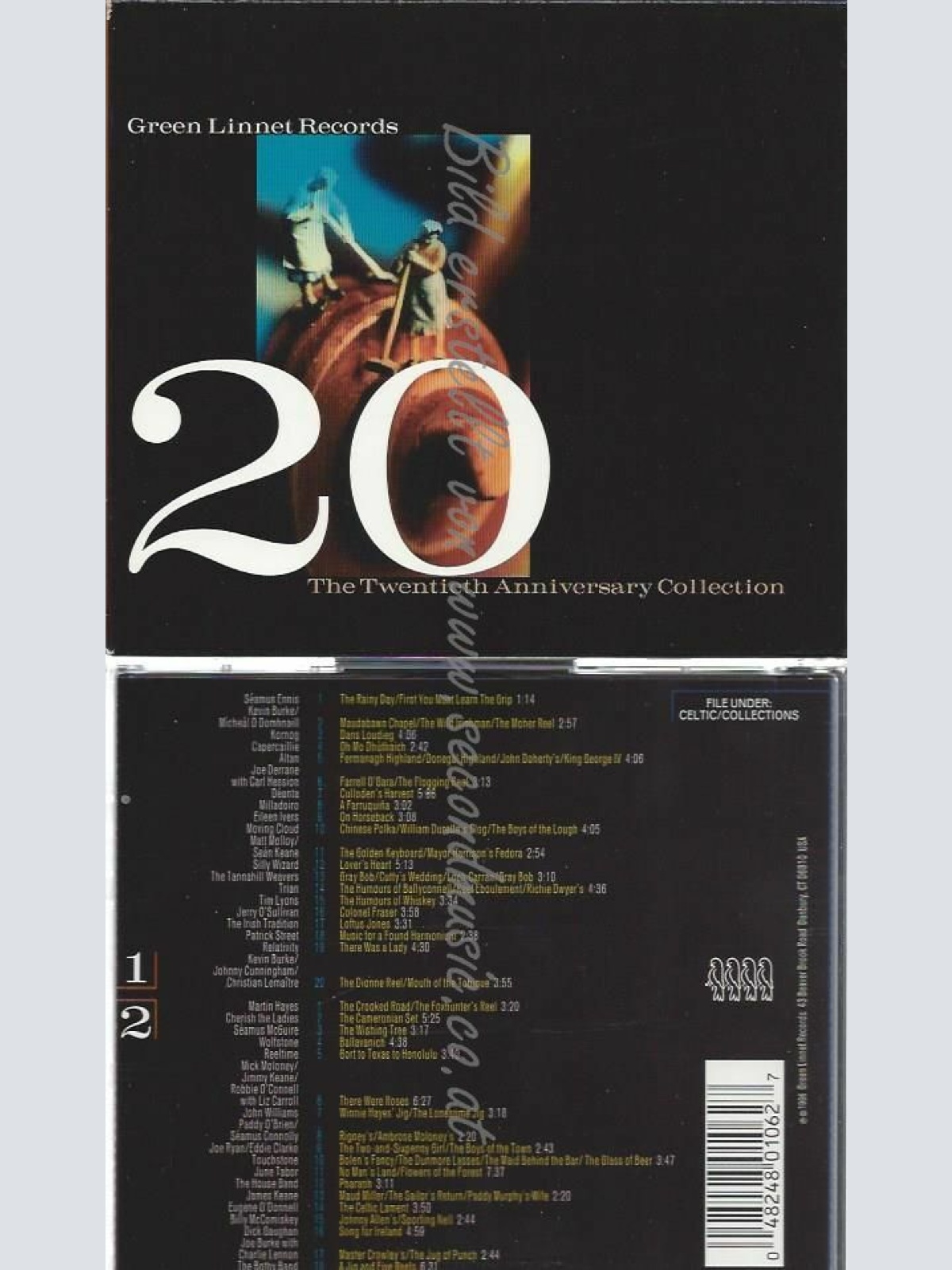 CD--VARIOUS | --GREEN LINNET 20TH ANNIVERSARY