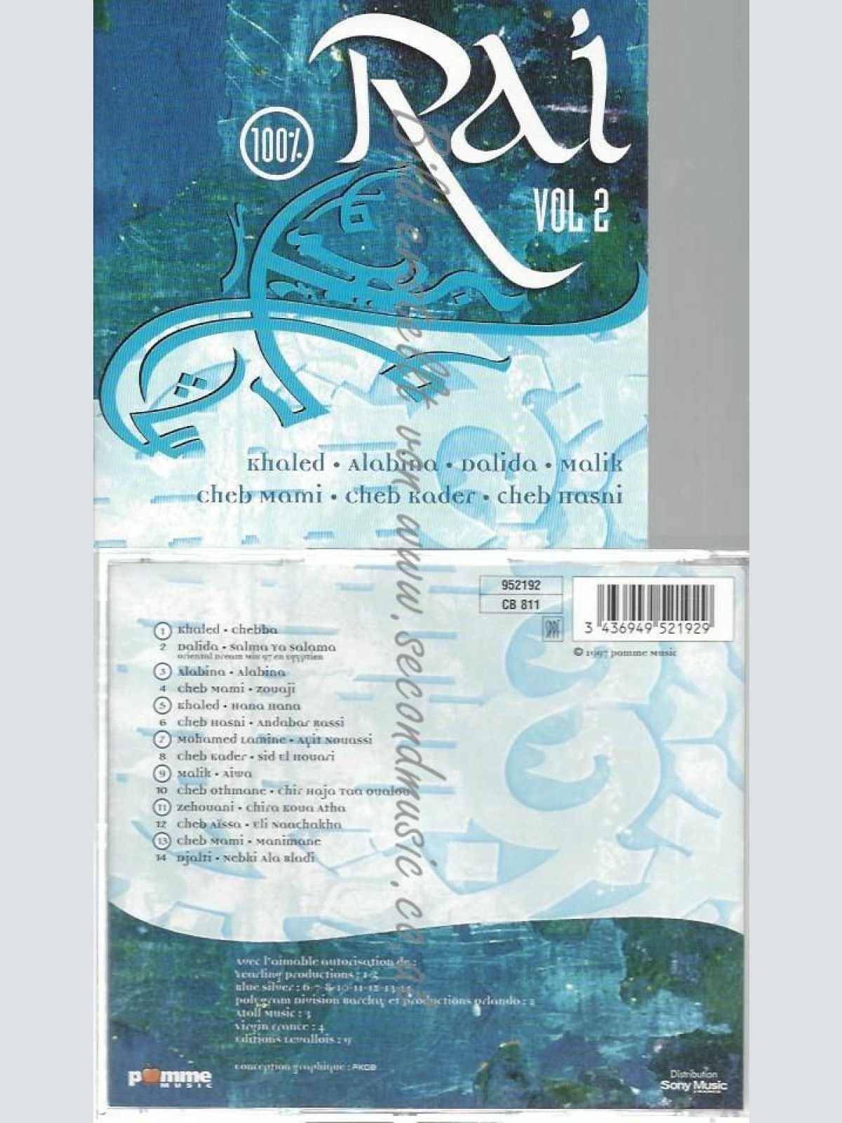 CD---FRA | --100% RAI VOL.2